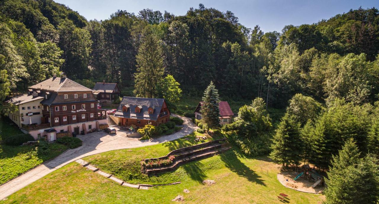 Penzion Na Belidle Krasna Lipa Exterior photo